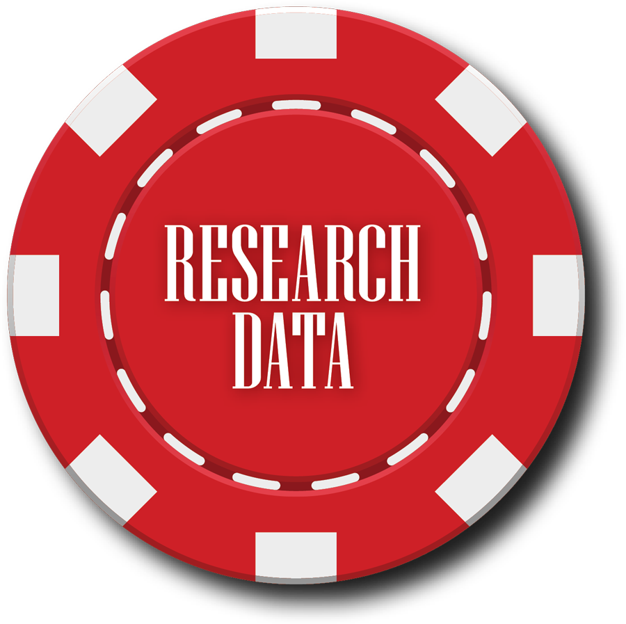 Research Data poker chip