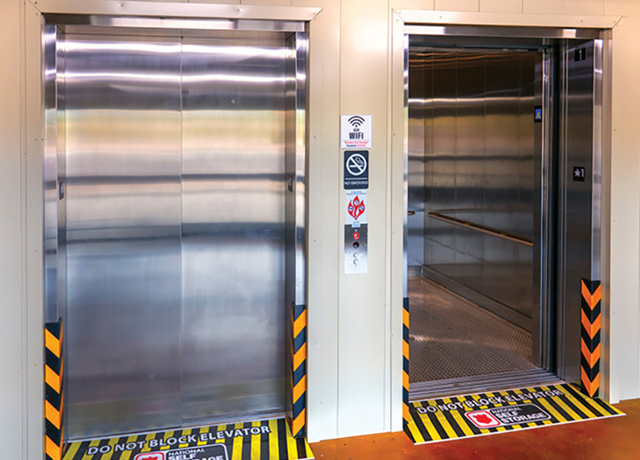 elevator of new facility