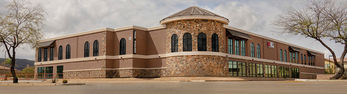 view of entrance and walls