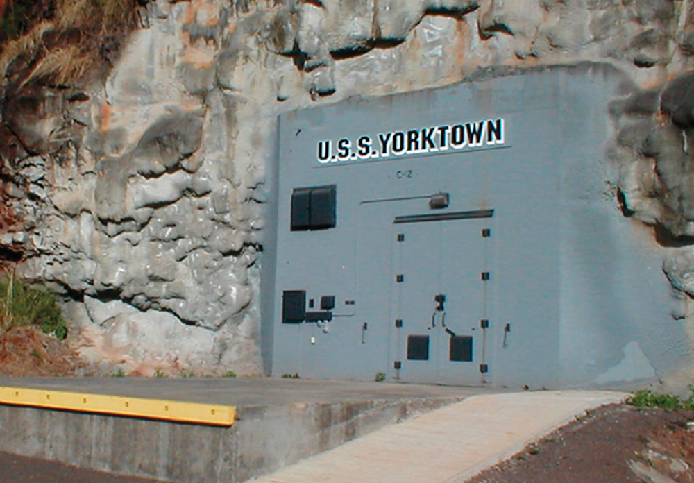 loading dock at a storage facility