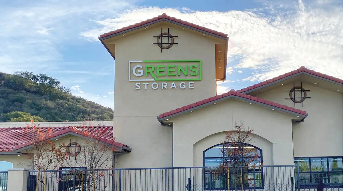Greens storage facility