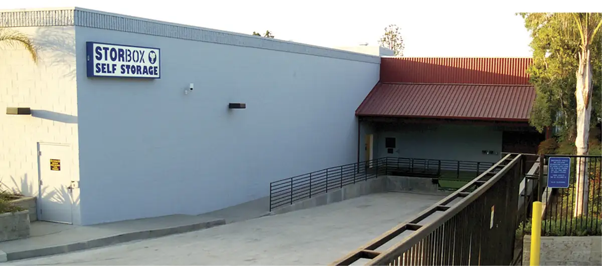 view of StorBox Self Storage outside walls