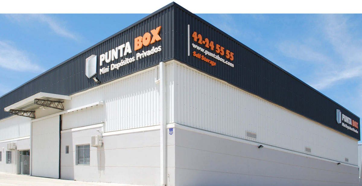 exterior view of the Punta Box Mini Depósitos Privados