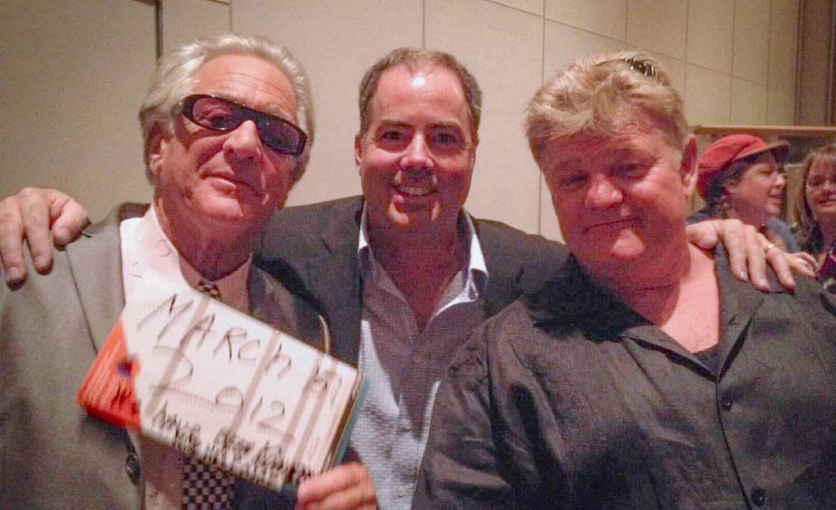 Barry Weiss, Lance, and Dan Dotson smiling for group photo