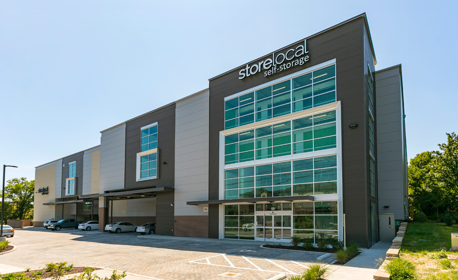 outside view of Storelocal Storage branded facility in Brentwood, Tennessee