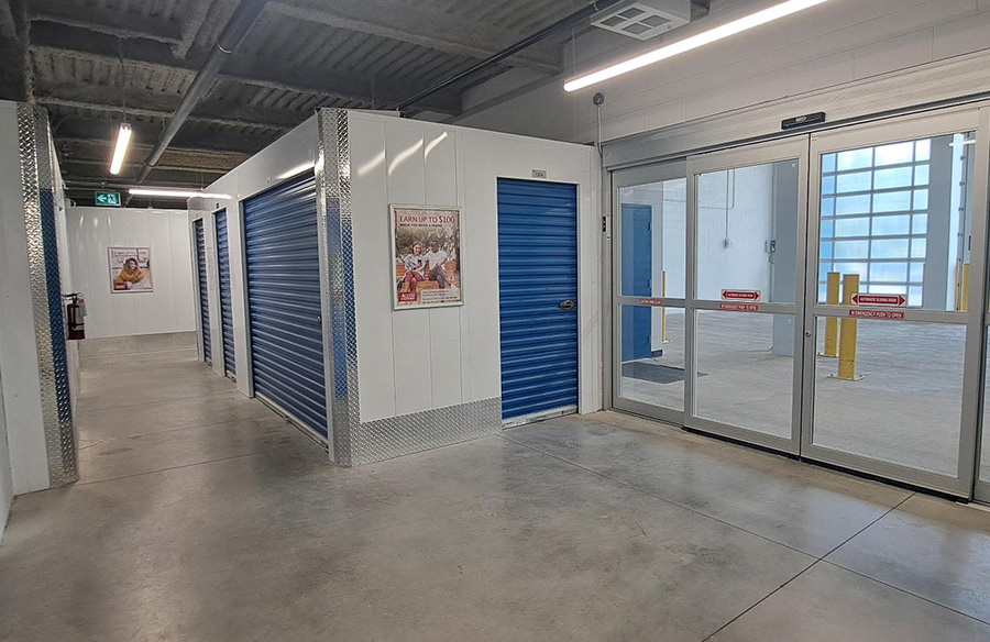 interior of the Access Storage facility