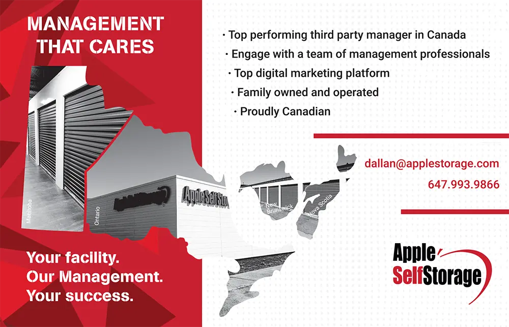 Apple Self Storage Advertisement