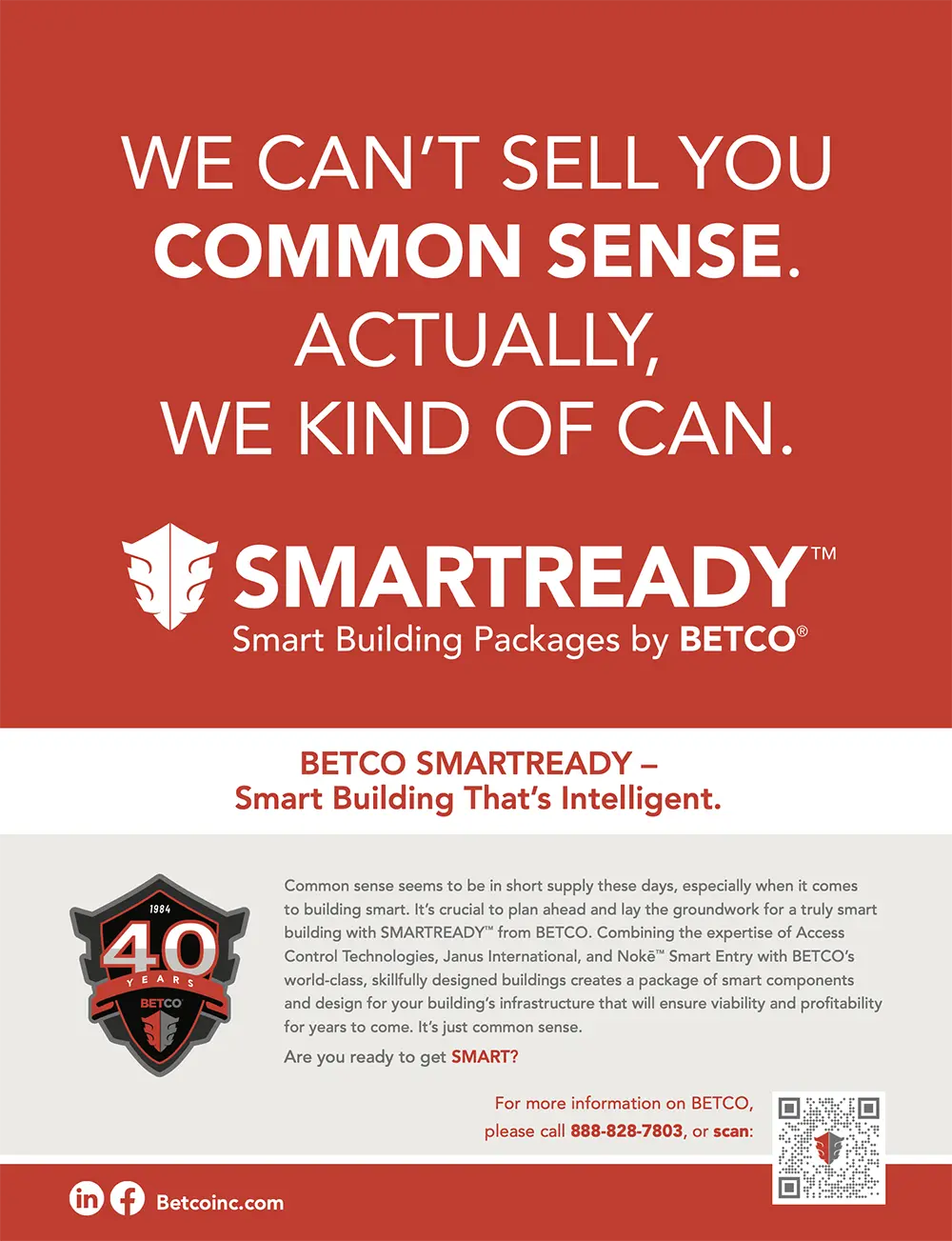 BETCO Inc. Advertisement