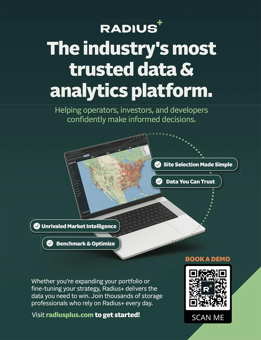 Radius+ Advertisement