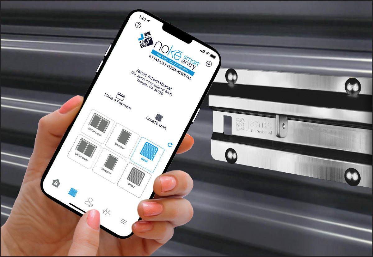 Image 6.4 - Electronic smart lock with integrated tenant mobile app