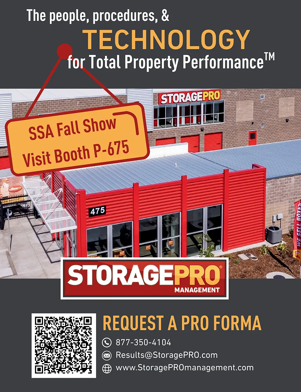 StoragePRO Management, Inc. Advertisement