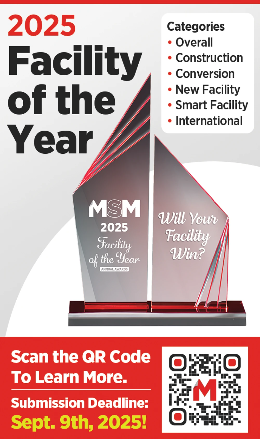 MSM - Facility of the Year Advertisement