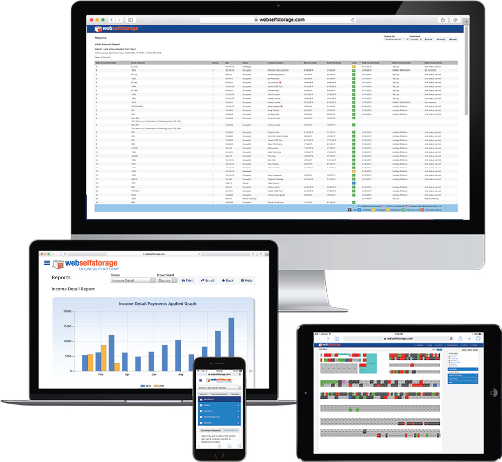 desktop, laptop, tablet, and smart phone screens