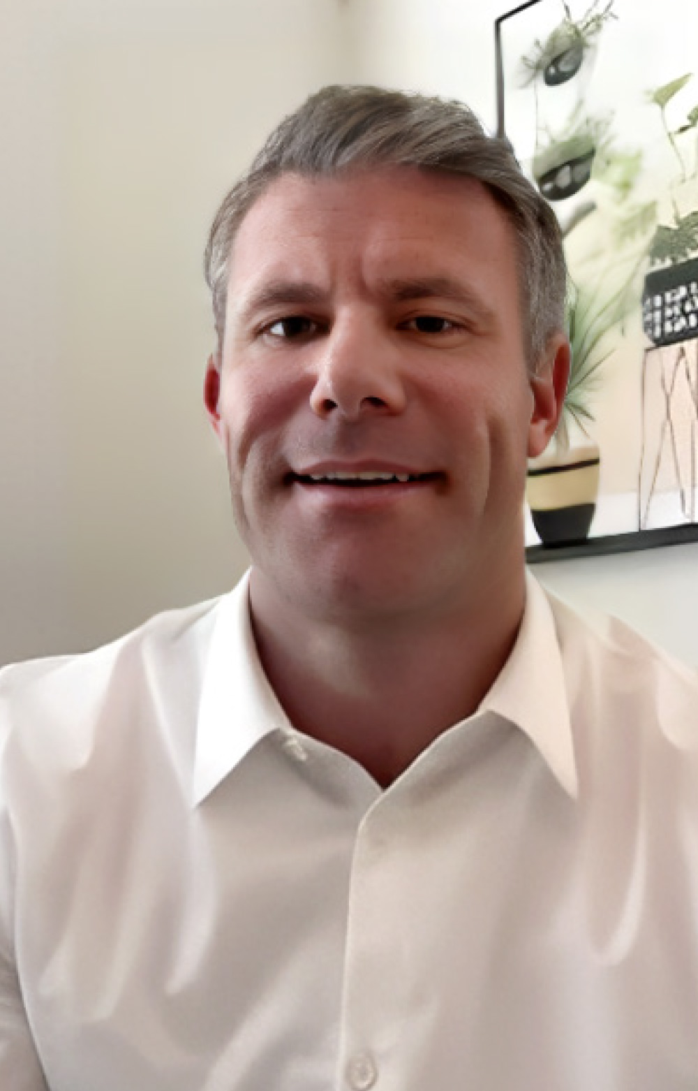 Scott Humphreys speaking during video call