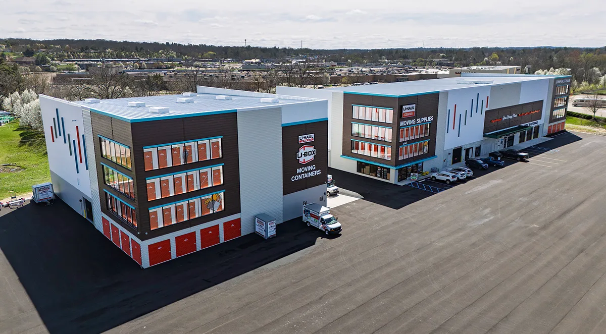 U-Haul facility erected with Alpha framing system