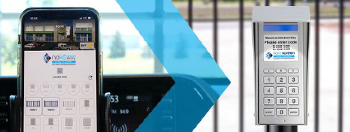 Mobile app based smart keypad and Nokē screen