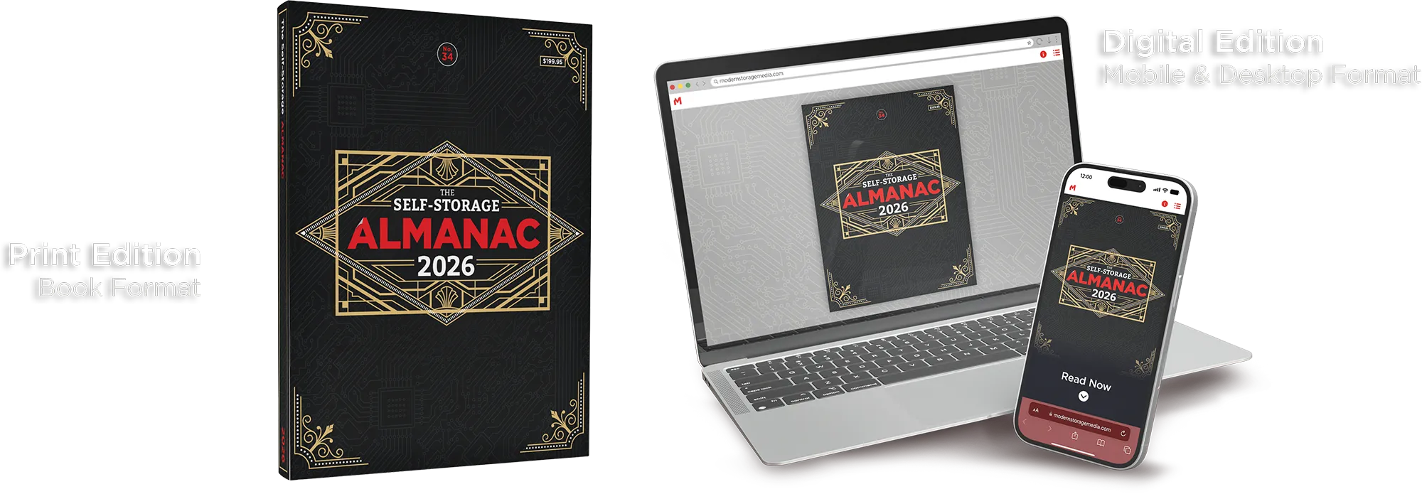 The Self-Storage Almanac 2026 Print Edition Book Format and Digital Edition Mobile and Desktop Format