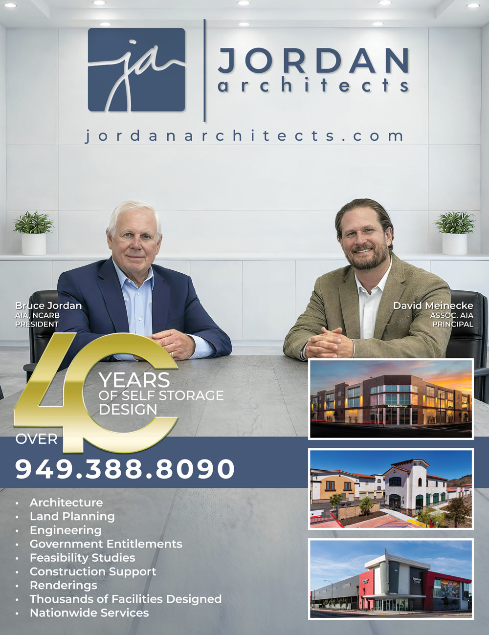 Jordan Architects Inc. Advertisement