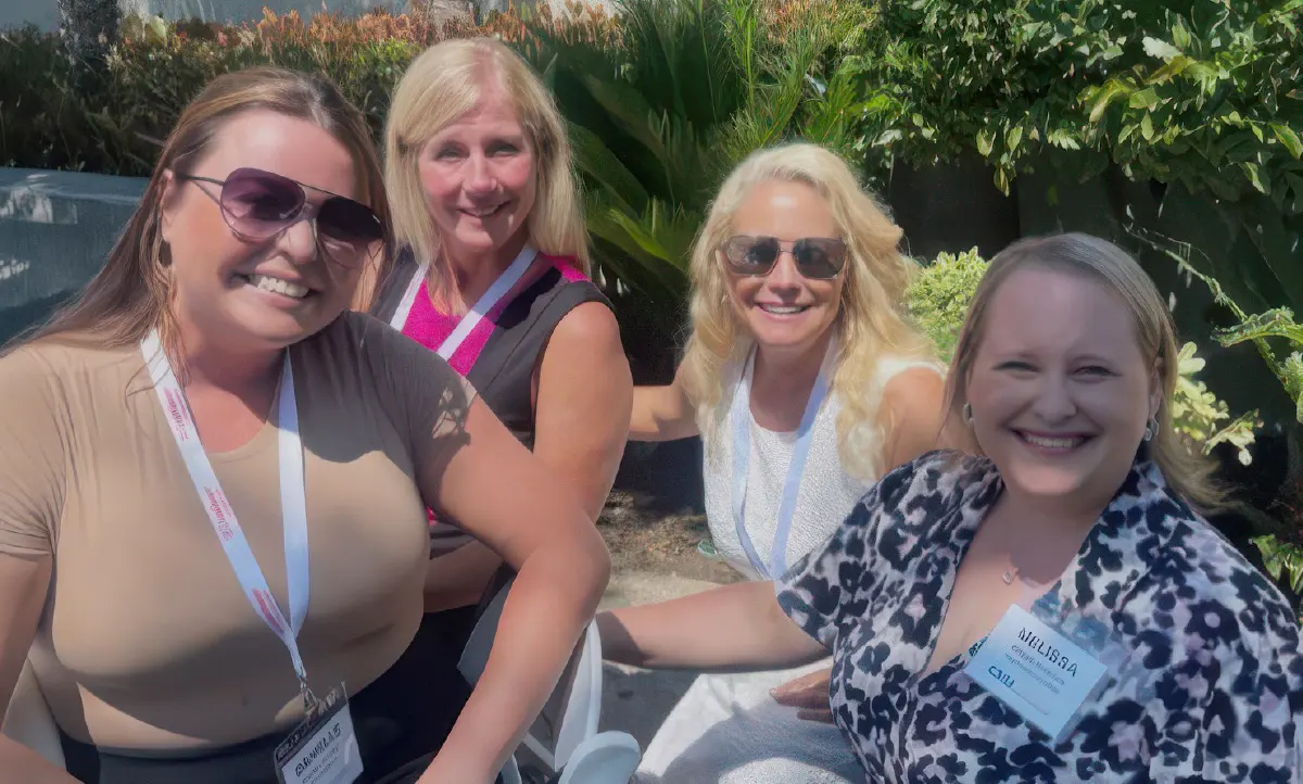 Danielle Pancheri, Christina Powell, Denee Burns, and Michelle Wight-Sands