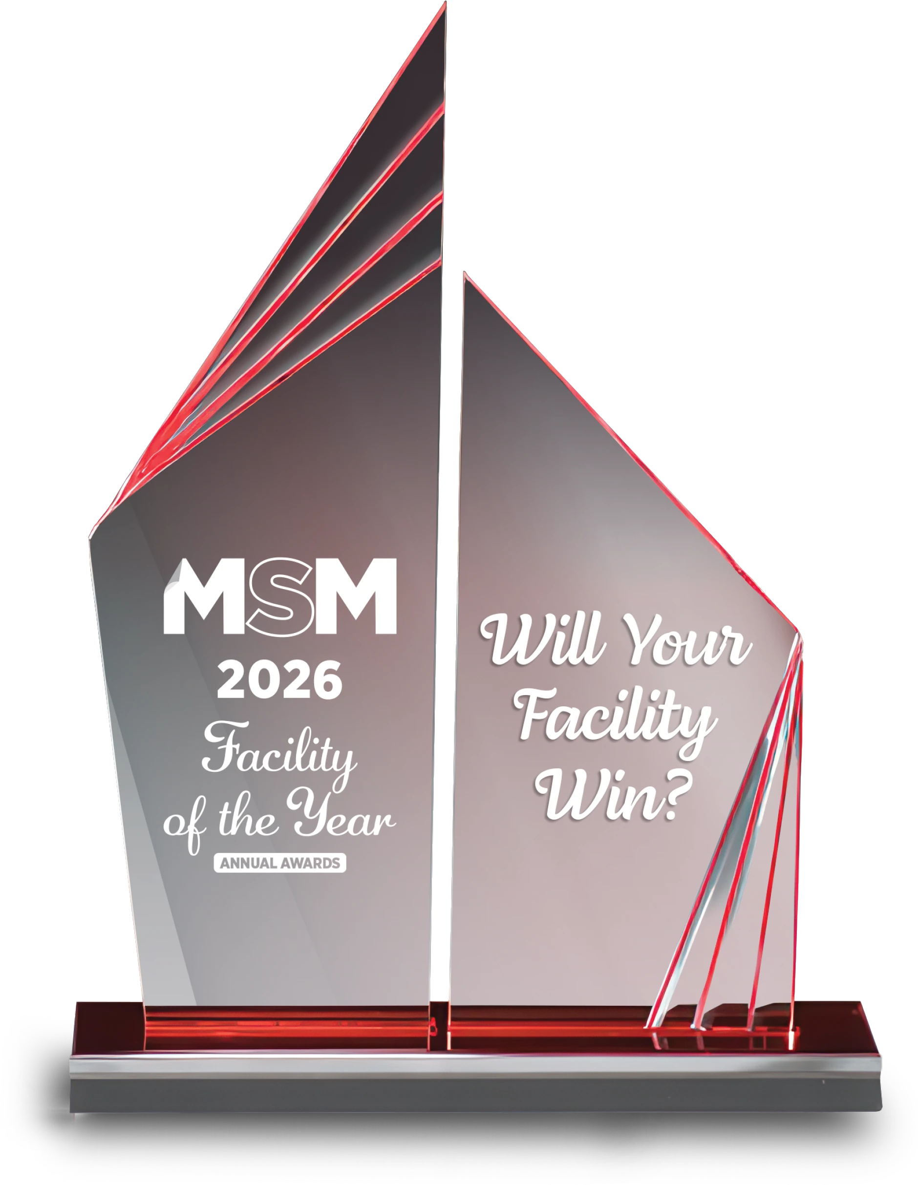 MSM 2026 Facility of the Year trophy