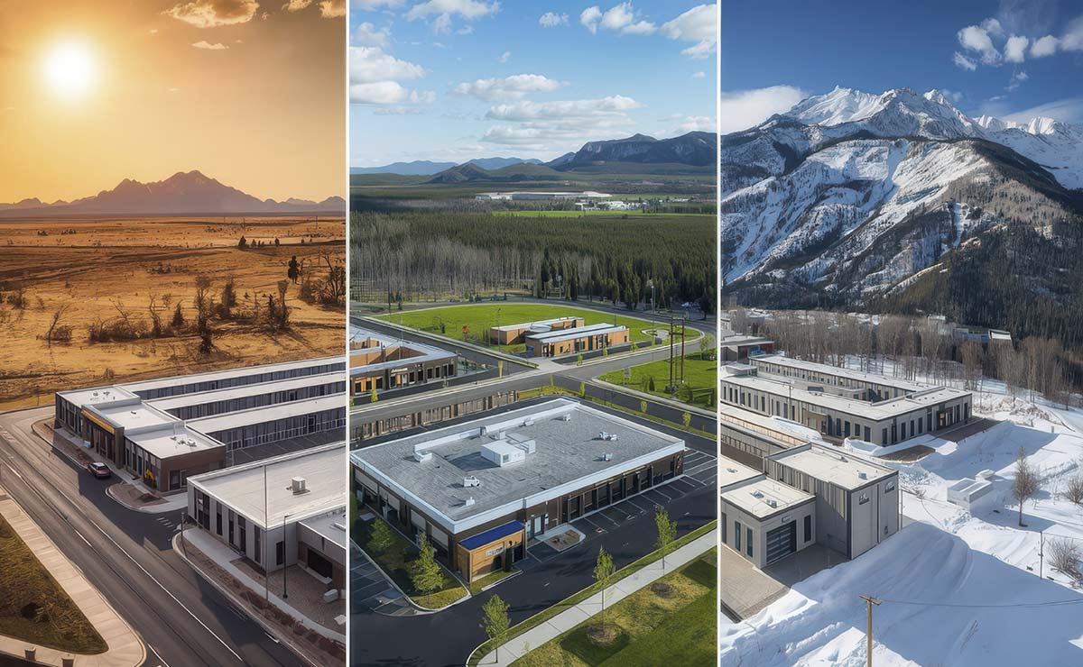 self-storage facilities across different seasons
