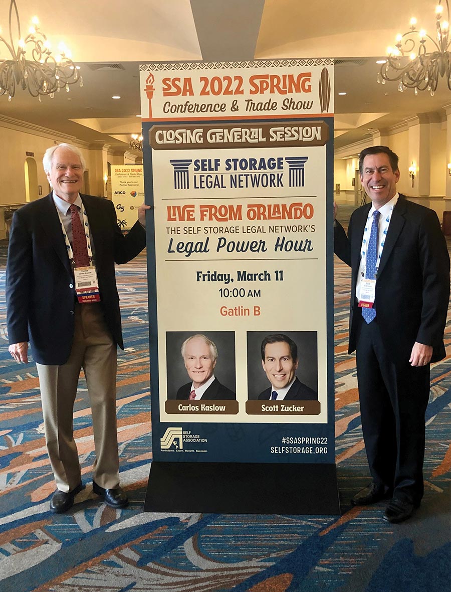 Carlos Kaslow and Scott Zucker