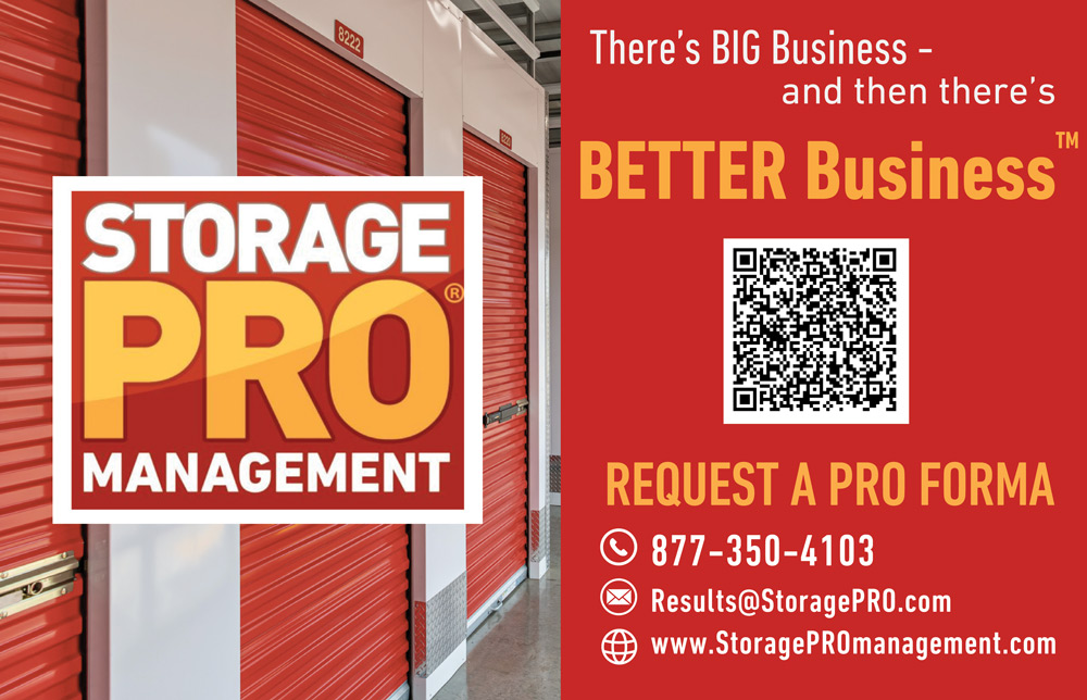 StoragePRO Management, Inc. Advertisement