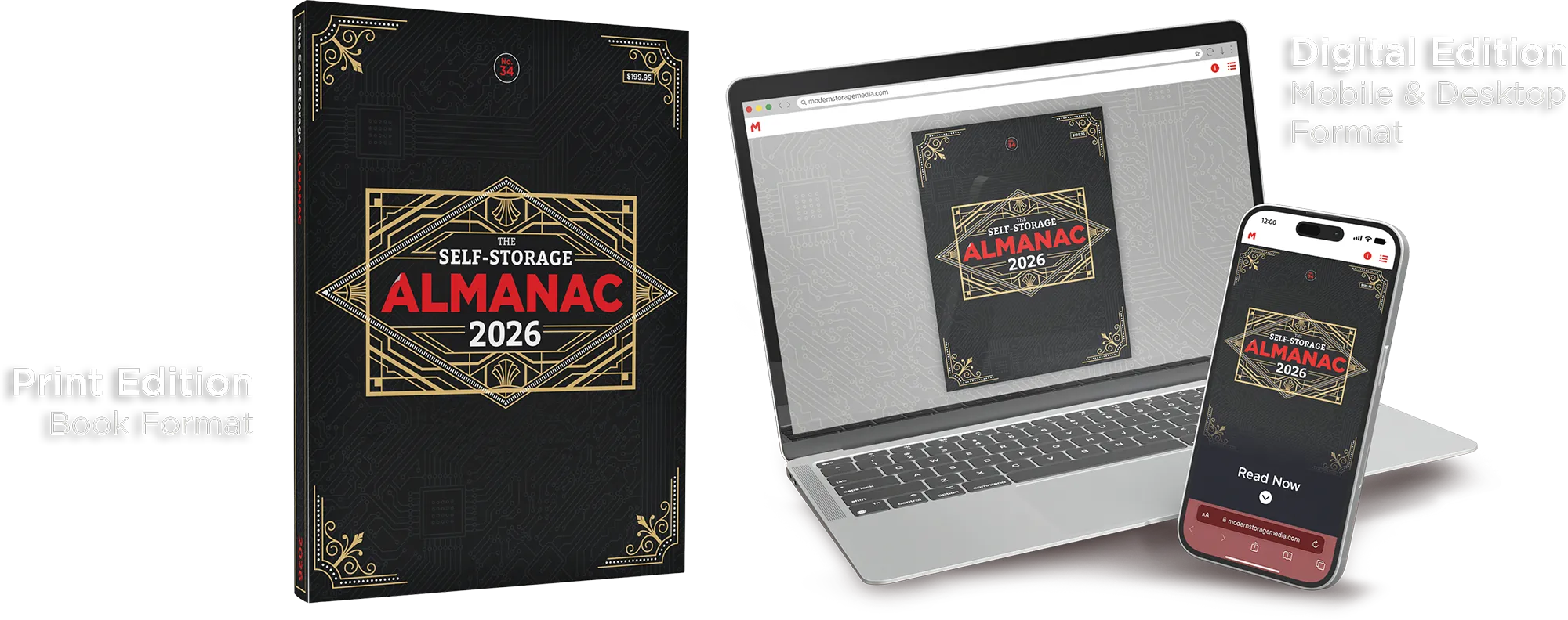 The Self-Storage Almanac 2026 Print Edition Book Format and Digital Edition Mobile and Desktop Format
