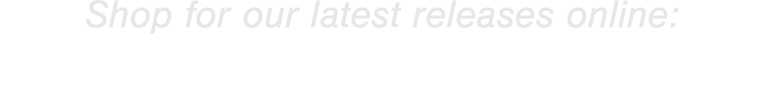 Shop for our latest releases online: shop.modernstoragemedia.com