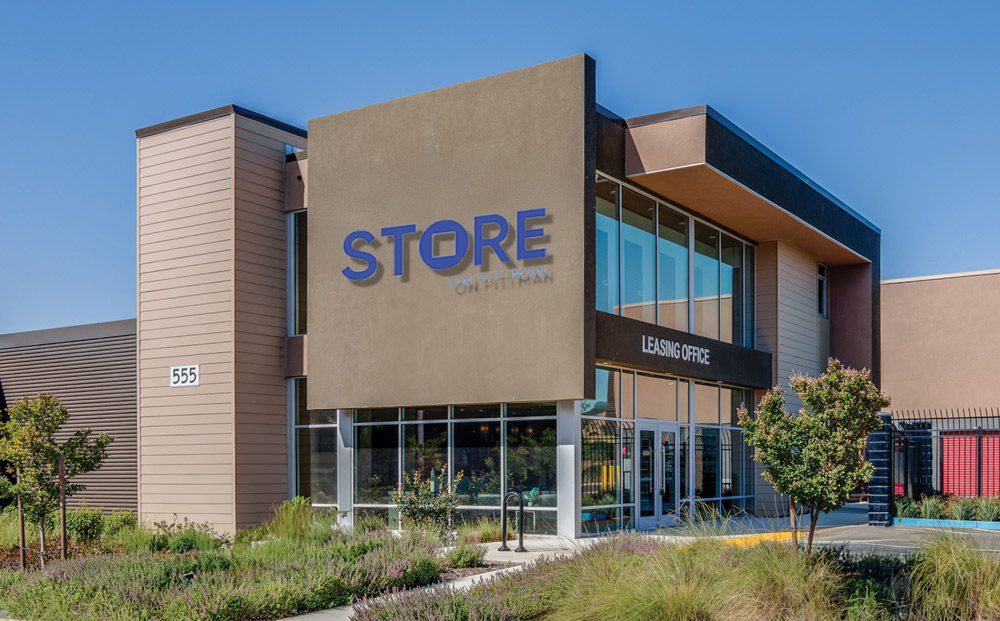 Exterior of STORE on Pittman facility in Fairfield, California.
