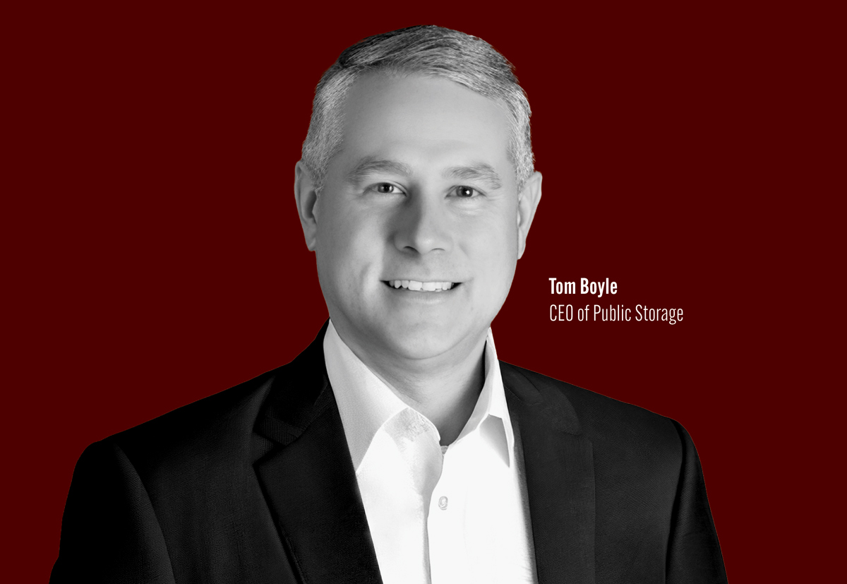 Tom Boyle, CEO Of Public Storage.