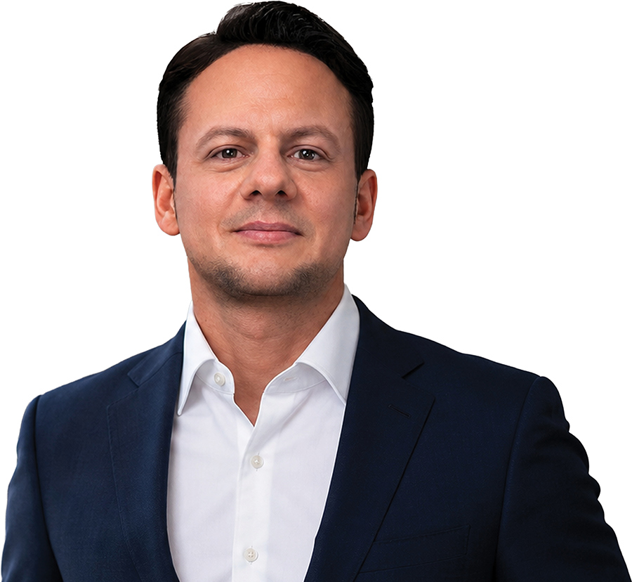 Professional headshot of Jared Mastroianni smiling against a plain white background.