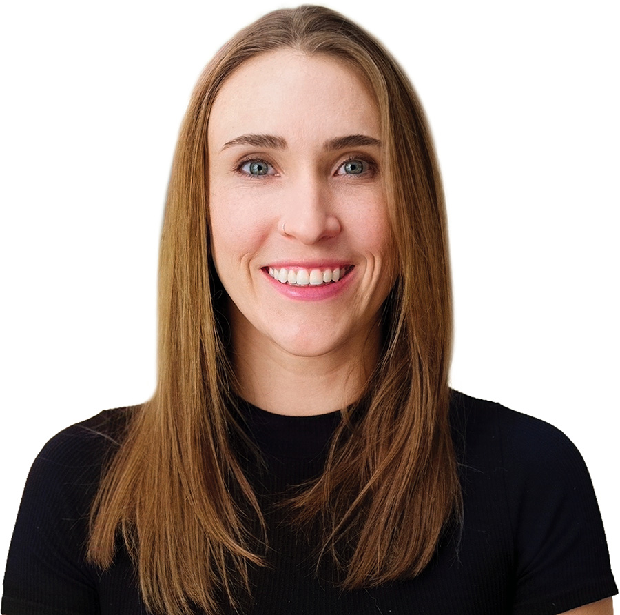 Professional headshot of Jessie Smith smiling against a plain white background.